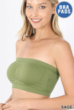 Load image into Gallery viewer, SEAMLESS BUILT-IN-BRA BANDEAU **ONE SIZE FITS ALL** - Unique Inspirations by Tracy and Anna