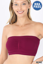 Load image into Gallery viewer, SEAMLESS BUILT-IN-BRA BANDEAU **ONE SIZE FITS ALL** - Unique Inspirations by Tracy and Anna