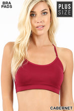 Load image into Gallery viewer, Cross Back Seamless Bra - Unique Inspirations by Tracy and Anna