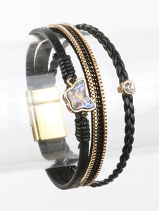 Abalone and Butterfly Magnetic Bracelet - Unique Inspirations by Tracy and Anna