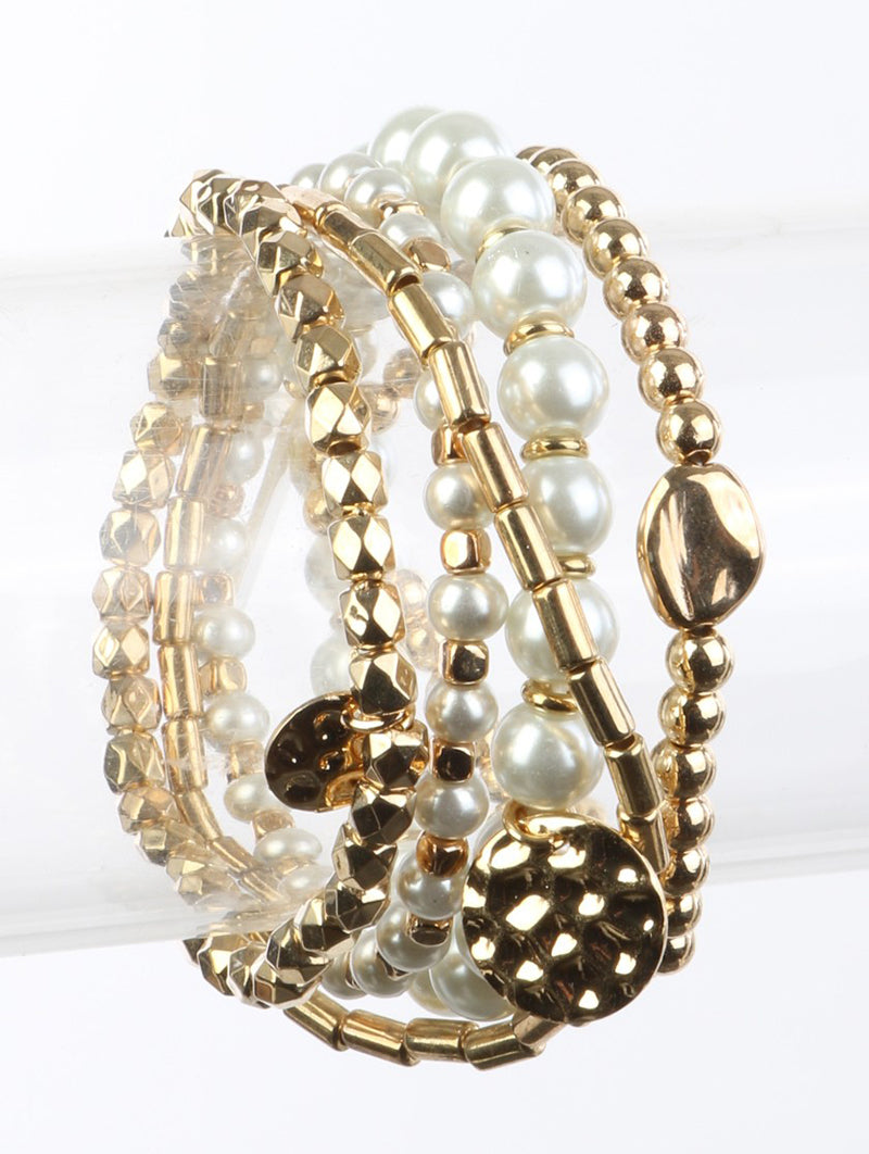 BRACELET / 5PCS STRETCH - Unique Inspirations by Tracy and Anna