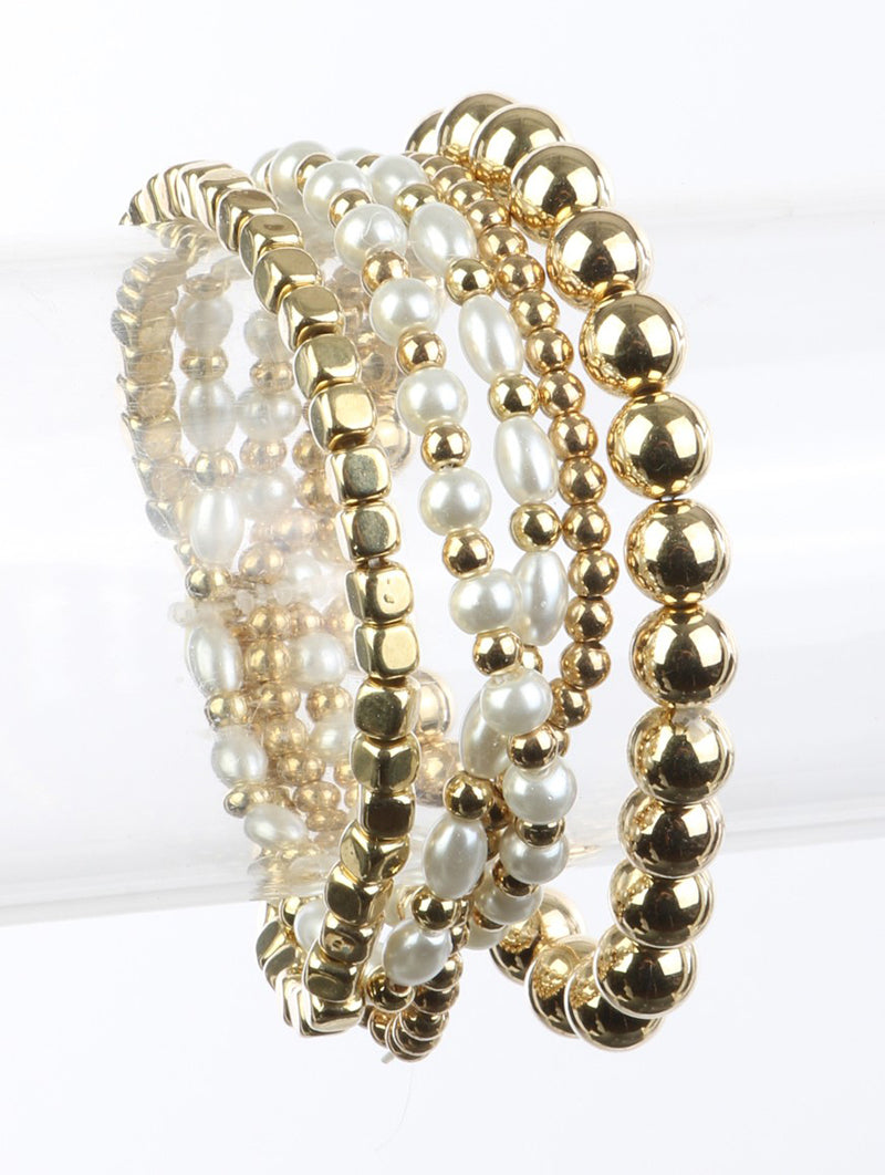 BRACELET / 5PCS STRETCH - Unique Inspirations by Tracy and Anna