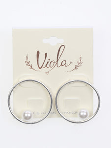 Silver and Pearl Earrings - Unique Inspirations by Tracy and Anna