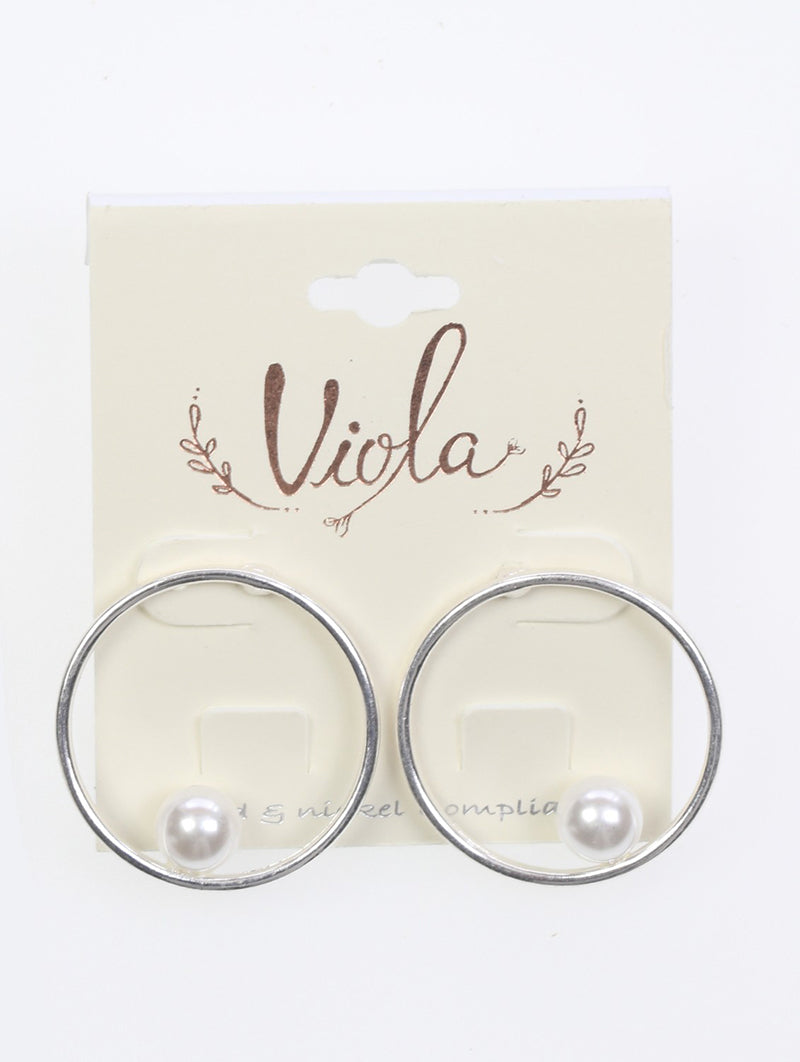 Silver and Pearl Earrings - Unique Inspirations by Tracy and Anna