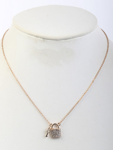 Lock and Key Necklace or Star Necklace - Unique Inspirations by Tracy and Anna