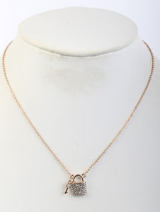 Lock and Key Necklace or Star Necklace - Unique Inspirations by Tracy and Anna