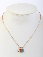 Load image into Gallery viewer, Lock and Key Necklace or Star Necklace - Unique Inspirations by Tracy and Anna