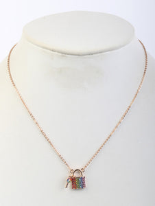 Lock and Key Necklace or Star Necklace - Unique Inspirations by Tracy and Anna
