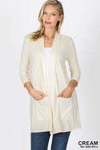 Load image into Gallery viewer, SLOUCHY POCKET OPEN CARDIGAN - Unique Inspirations by Tracy and Anna