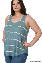 Load image into Gallery viewer, RPT-8159X  STRIPE SLEEVELESS TOP - Unique Inspirations by Tracy and Anna