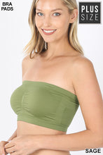 Load image into Gallery viewer, PLUS BASIC SEAMLESS BUILT-IN-BRA BANDEAU - Unique Inspirations by Tracy and Anna