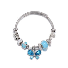 Load image into Gallery viewer, Butterfly and Heart Bracelet