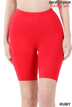 Load image into Gallery viewer, BRUSHED MICROFIBER BIKER SHORTS - Unique Inspirations by Tracy and Anna
