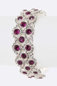 Rhinestone Adjustable Bracelet - Unique Inspirations by Tracy and Anna