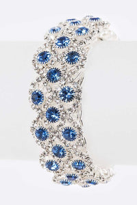 Rhinestone Adjustable Bracelet - Unique Inspirations by Tracy and Anna