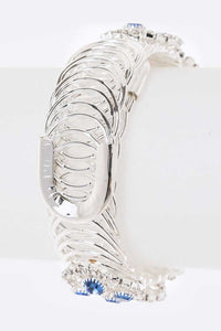 Rhinestone Adjustable Bracelet - Unique Inspirations by Tracy and Anna