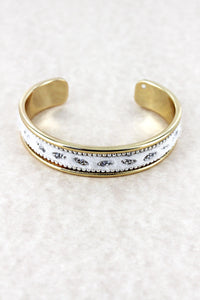 Crystal & Faux Fur Cuff Bracelets - Unique Inspirations by Tracy and Anna