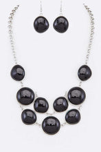 Load image into Gallery viewer, Pebble Stone Statement Necklace Set - Unique Inspirations by Tracy and Anna