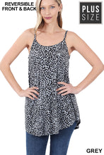 Load image into Gallery viewer, PLUS LEOPARD REVERSIBLE CAMI - Unique Inspirations by Tracy and Anna