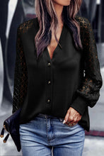 Load image into Gallery viewer, Woman Lace V-Neck Button Cardigan - Unique Inspirations by Tracy and Anna