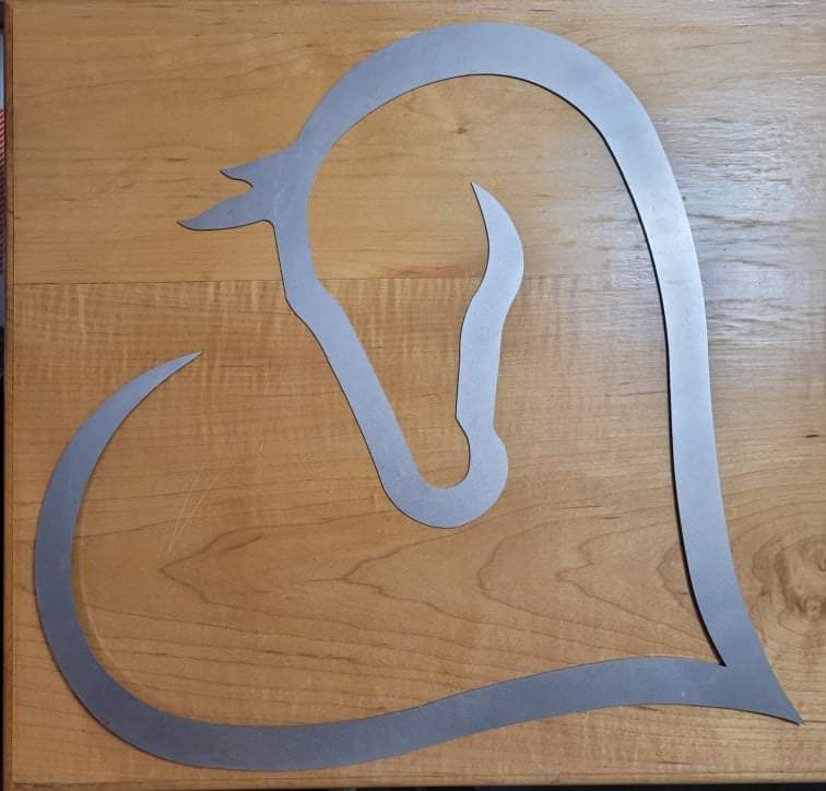 Horse Silhouette - Unique Inspirations by Tracy and Anna
