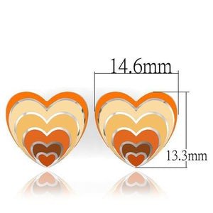 High polished Stainless Steel Earrings - Unique Inspirations by Tracy and Anna