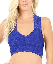 Load image into Gallery viewer, STRETCH LACE BRALETTE HOURGLASS BACK - Unique Inspirations by Tracy and Anna